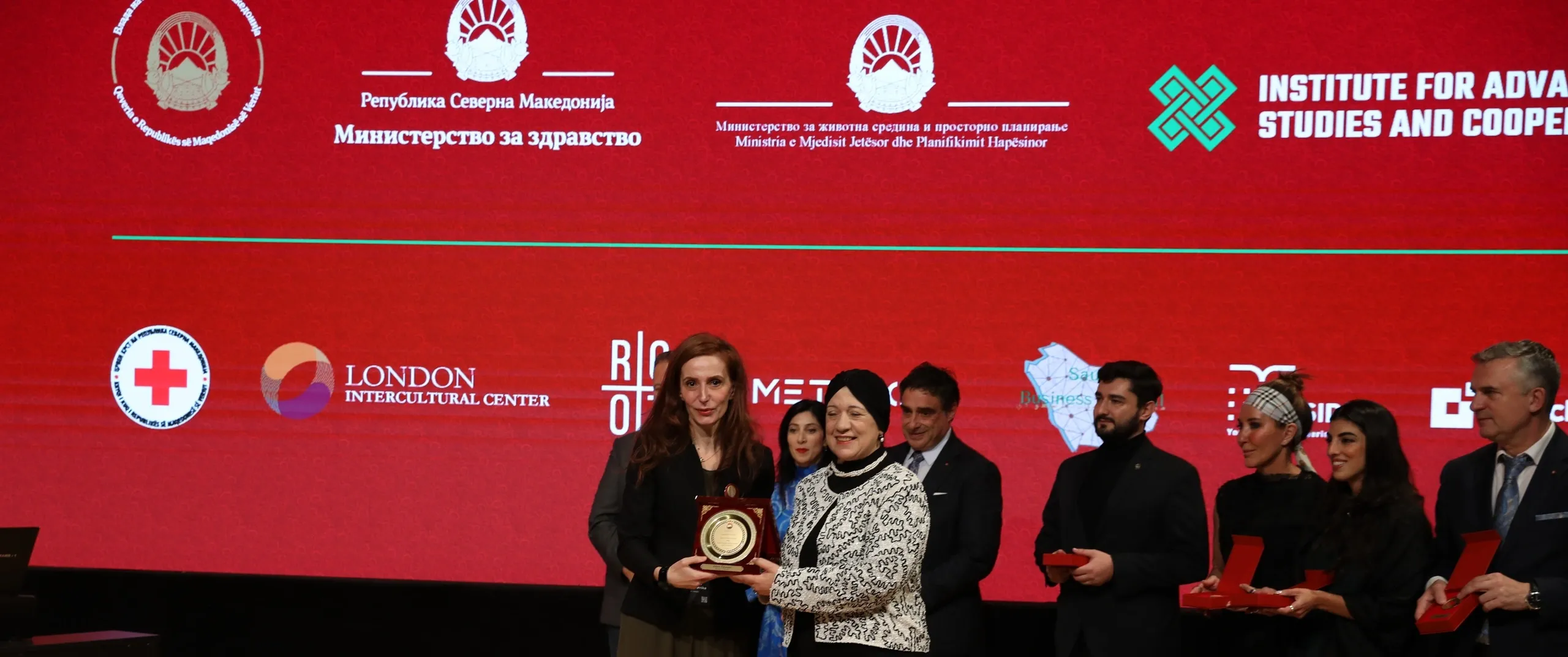 London Intercultural Centre awarding minister of culture